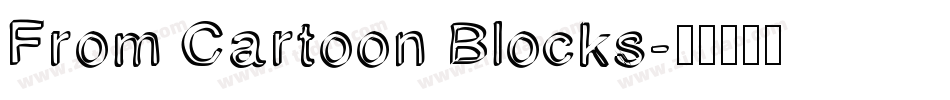 From Cartoon Blocks字体转换